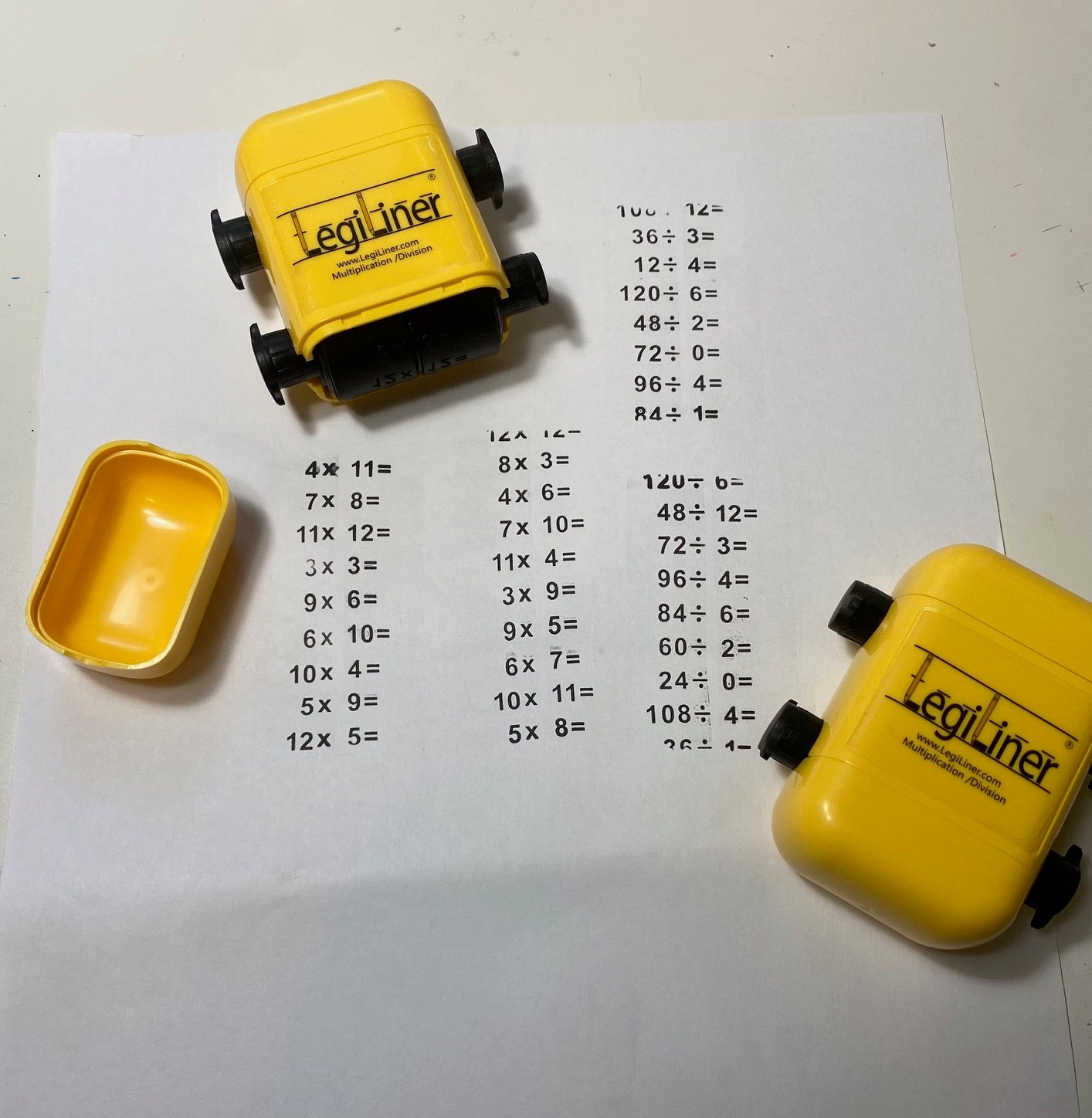 LegiLiner Math Equation Stamps