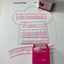 LegiLiner Self-Inking Teacher Stamp-3/4-inch Pink Shaded Handwriting Lines Roller Stamp