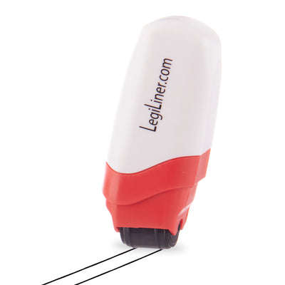 LegiLiner Self-Inking Teacher Stamp-3/8-inch Double Solid Handwriting Lines Roller Stamp