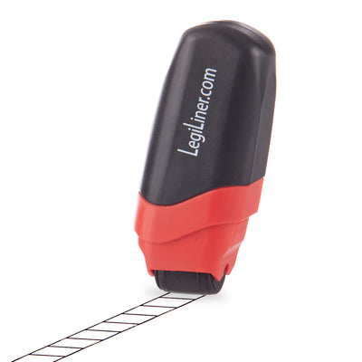 LegiLiner Self-Inking Teacher Stamp-Small Squares Roller Stamp