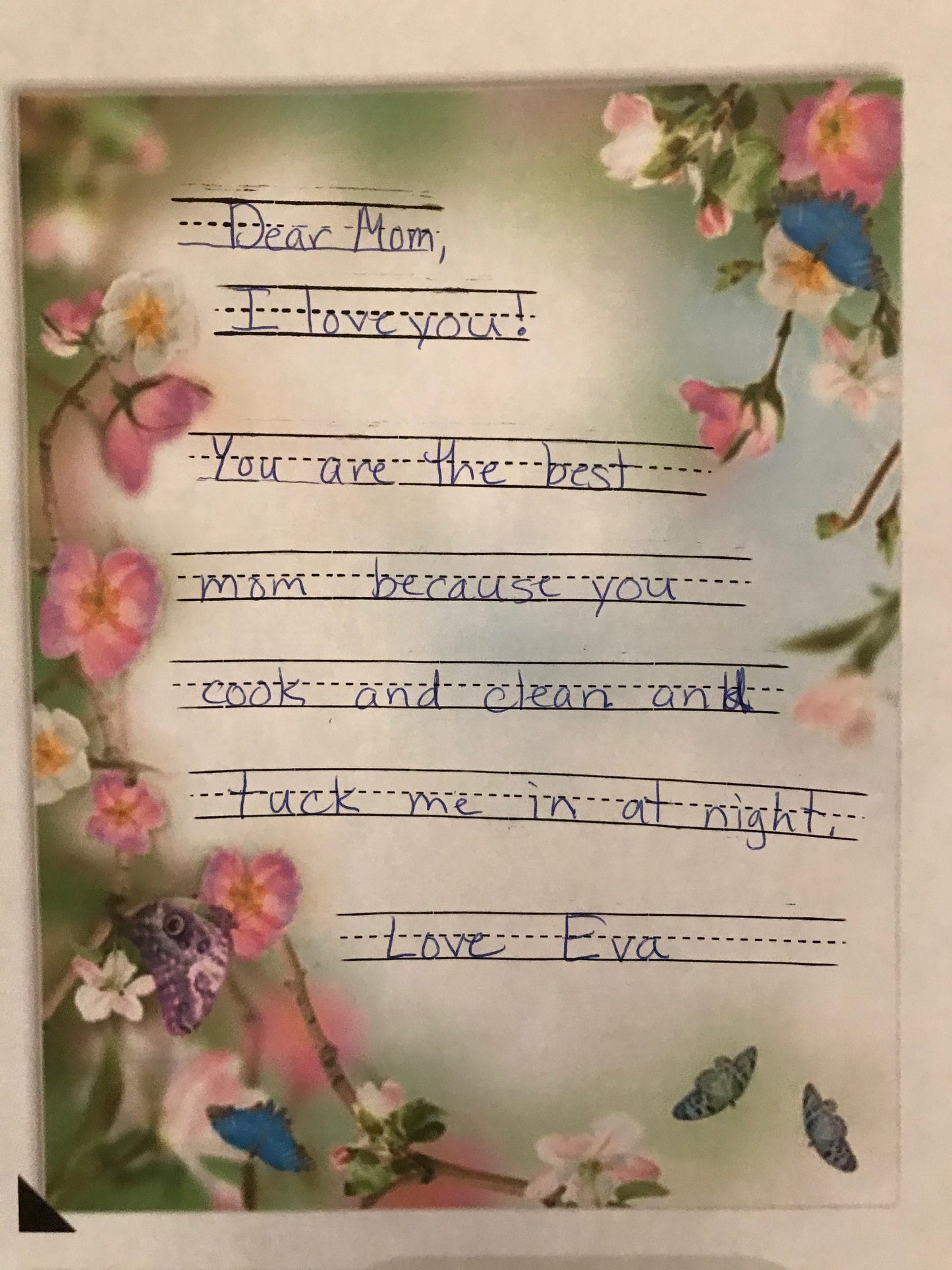1/2" dashed handwriting line