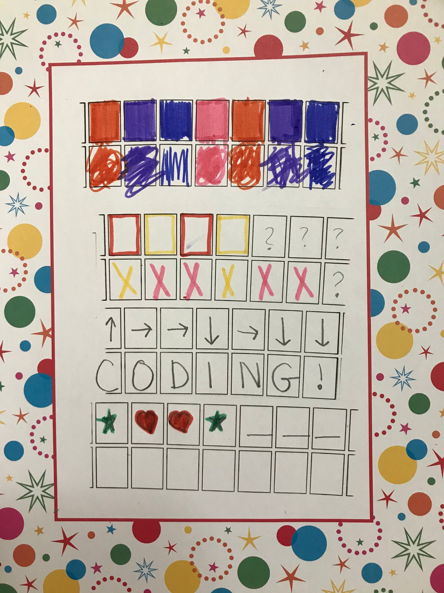 LegiLiner Self-Inking Teacher Stamp-LegiBoxes OT, Math and Handwriting Letter Boxes Roller Stamp