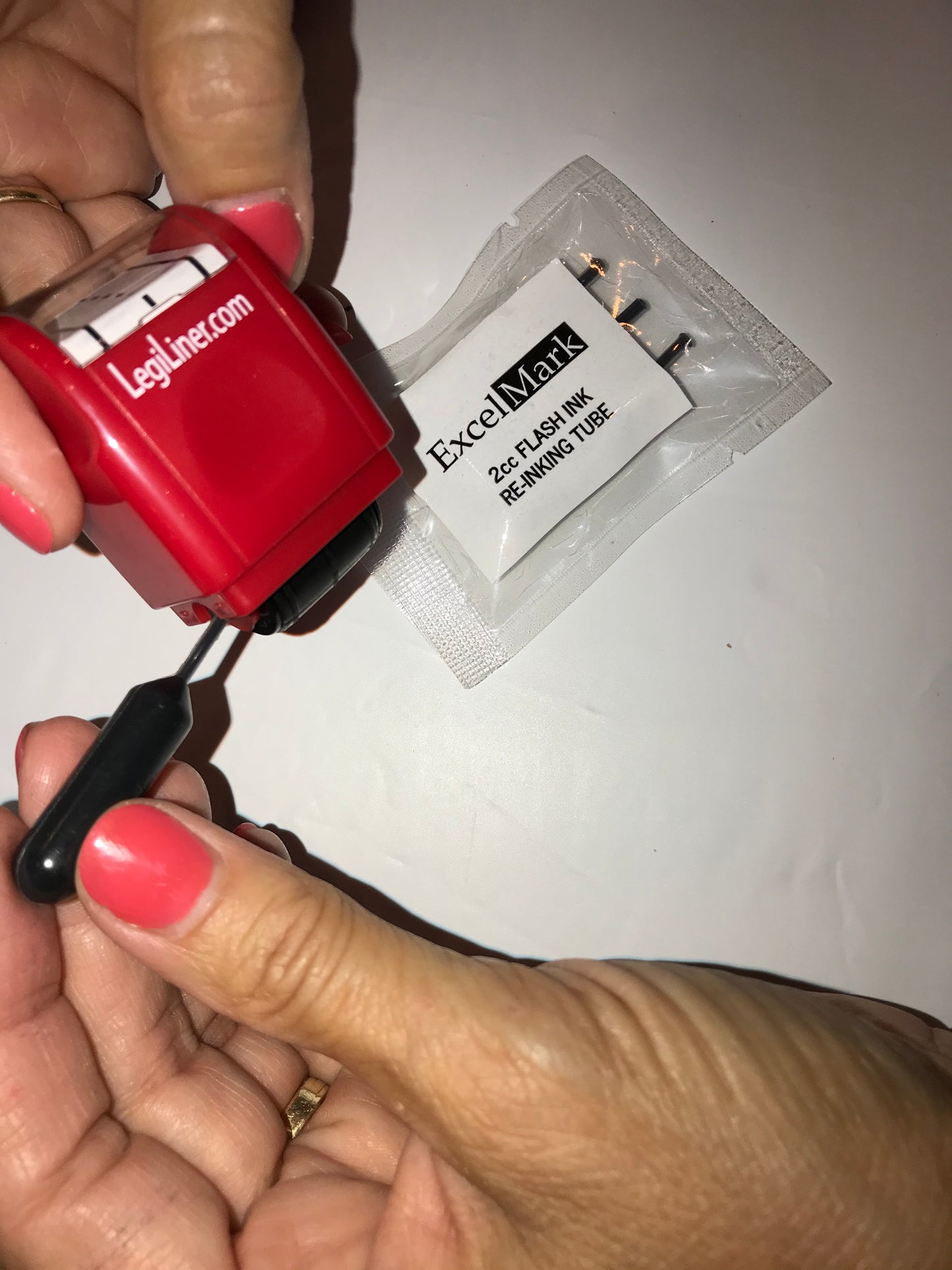 LegiLiner Roller Stamp Ink Refill Pods-Large (2.0 ml)-Pack of 3