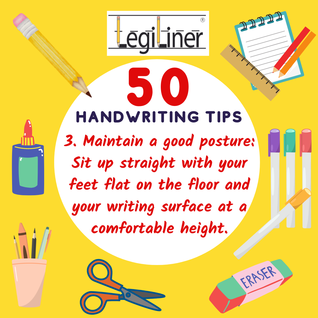 50 Handwriting Tips: Sunday Strategies 122