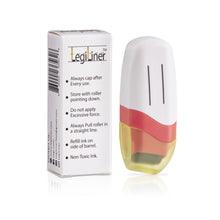 Load image into Gallery viewer, LegiLiner Self-Inking Teacher Stamp-3/8-inch Double Solid Handwriting Lines Roller Stamp