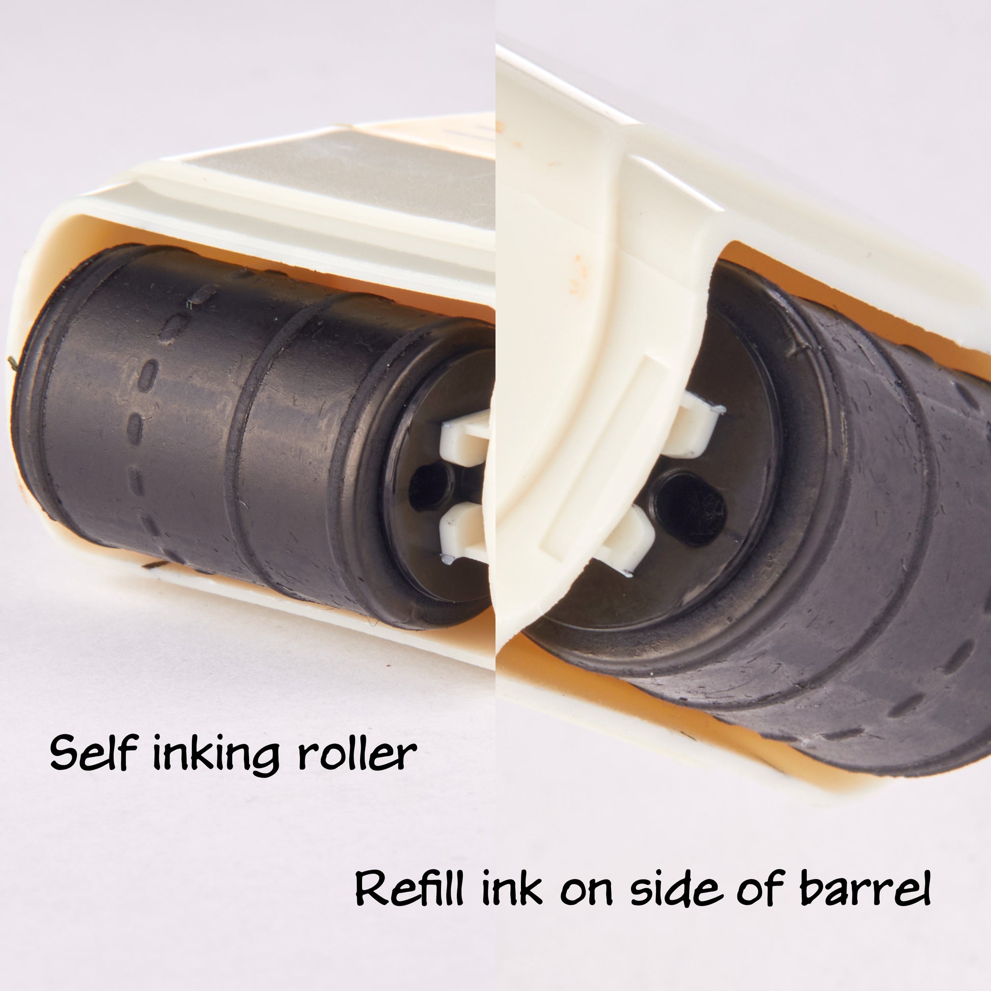 LEGILINER- 1/2' Dashed Handwriting line, Rolling, self-Inking Stamp.  Handwriting