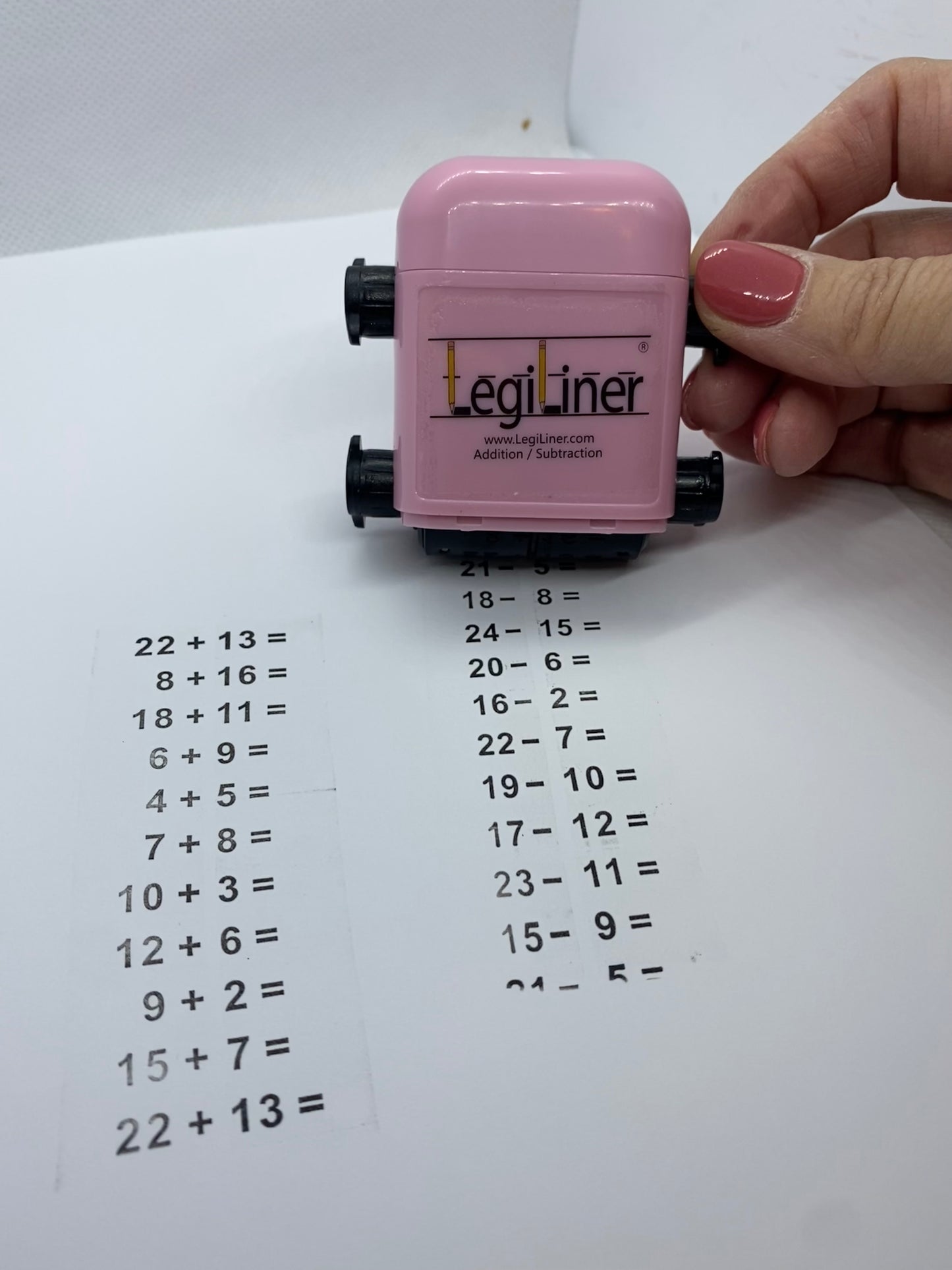 LegiLiner Math Equation Stamps