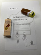 Load image into Gallery viewer, LegiLiner Self-Inking Teacher Stamp-1/4-inch Mini Double Handwriting Lines Roller Stamp