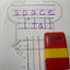 LegiLiner LegiSpaces Self-Inking Teacher Stamp-1-inch Dashed Spaces Handwriting Lines Roller Stamp