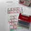 LegiLiner Self-Inking Teacher Stamp-LegiBoxes OT, Math and Handwriting Letter Boxes Roller Stamp