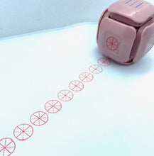 Load image into Gallery viewer, LegiLiner LegiCube Self-Inking Teacher Stamp-Math and Handwriting Lines Multi-Roller Stamp
