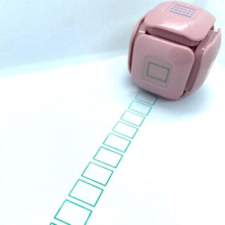 LegiLiner LegiCube Self-Inking Teacher Stamp-Math and Handwriting Lines Multi-Roller Stamp