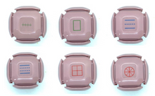 Load image into Gallery viewer, LegiLiner LegiCube Self-Inking Teacher Stamp-Math and Handwriting Lines Multi-Roller Stamp