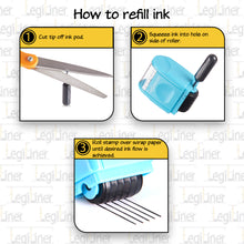 Load image into Gallery viewer, LegiLiner Self-Inking Teacher Stamp-Music Staff Roller Stamp