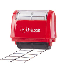 Load image into Gallery viewer, LegiLiner Self-Inking Teacher Stamp-LegiBoxes OT, Math and Handwriting Letter Boxes Roller Stamp