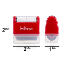 Load image into Gallery viewer, LegiLiner Self-Inking Teacher Stamp-LegiBoxes OT, Math and Handwriting Letter Boxes Roller Stamp
