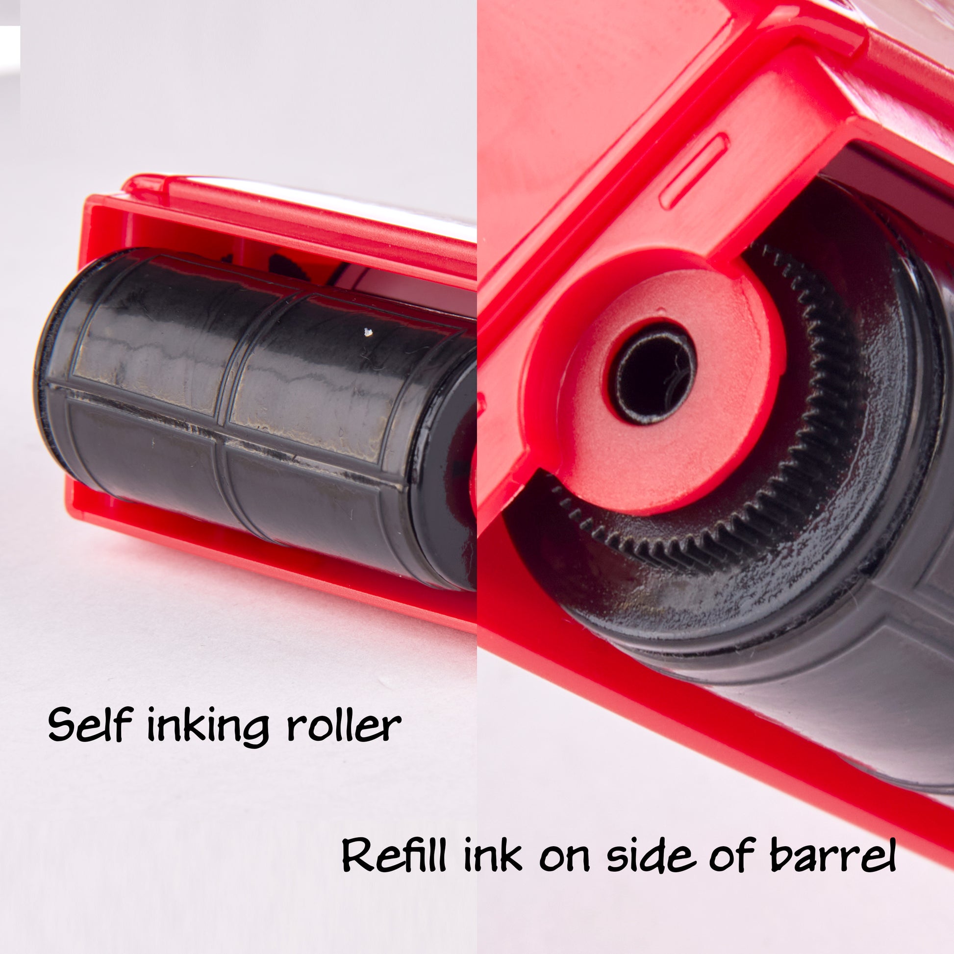 LegiLiner Spacers 1 inch Dashed Line Rolling Ink Stamp with Spaces