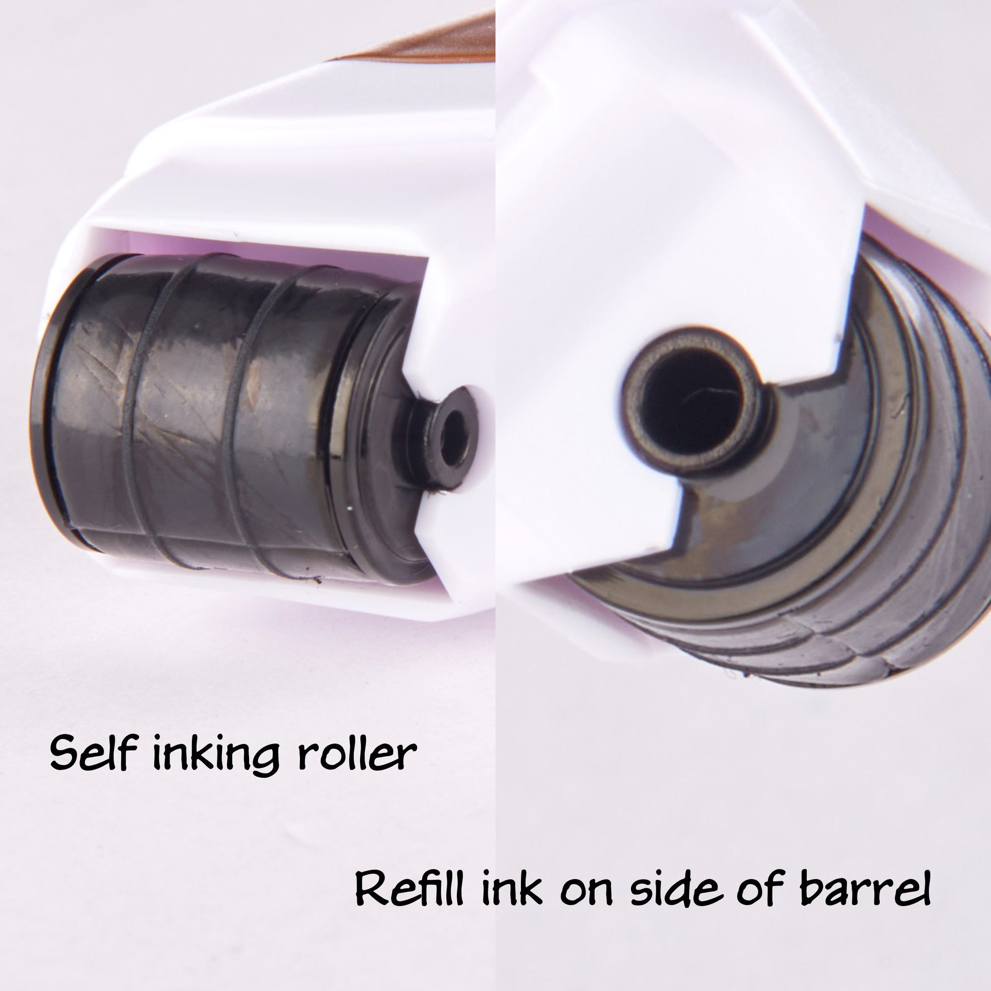 new LEGILINER 3/4” 18mm Handwriting Line Rolling Self-Inking Stamp hand  writing