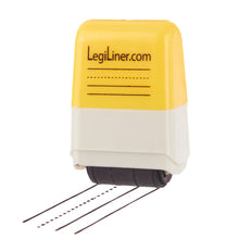 Load image into Gallery viewer, LegiLiner Self-Inking Teacher Stamp-Worm Line Handwriting Lines Roller Stamp