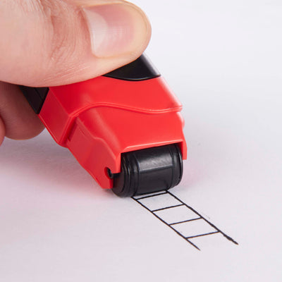 LegiLiner Self-Inking Teacher Stamp-Small Squares Roller Stamp
