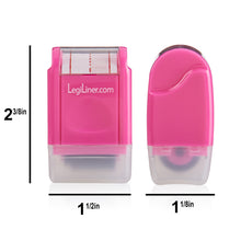 Load image into Gallery viewer, LegiLiner Self-Inking Teacher Stamp-3/4-inch Pink Shaded Handwriting Lines Roller Stamp